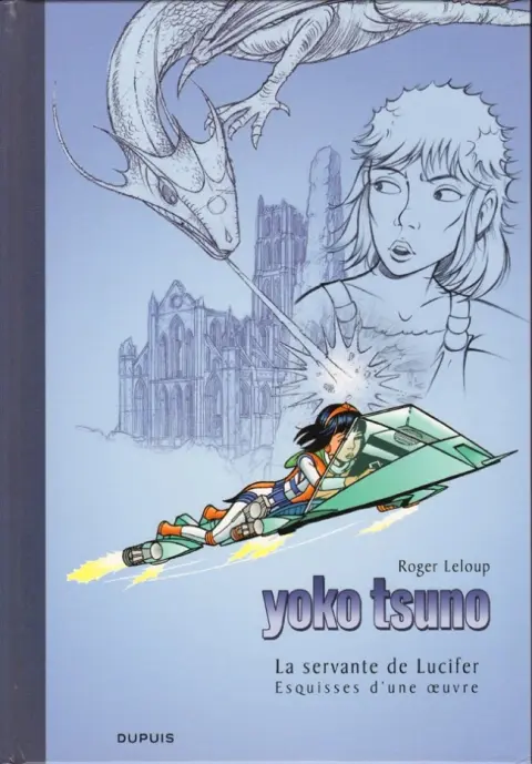 Couverture de l'album Yoko Tsuno Tome 25 La servante de Lucifer - Esquisses d'une œuvre