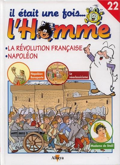 Couverture de l'album Il était une fois... l'homme Tome 22 La Révolution française / Napoléon