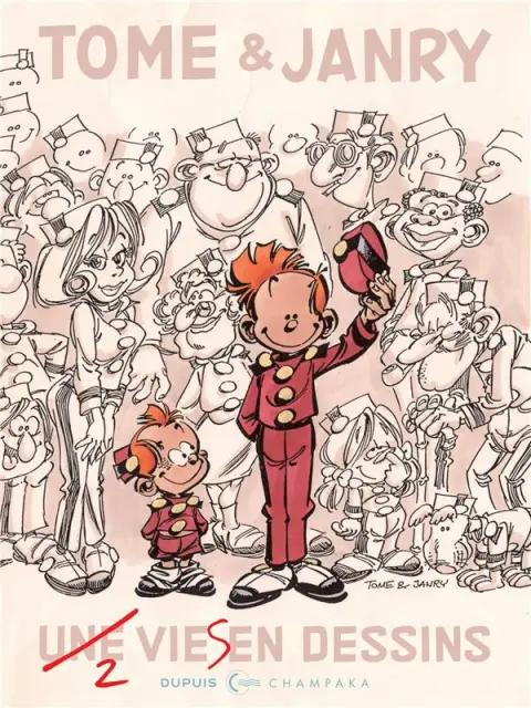 Couverture de l'album Tome & Janry : Deux Vies en Dessins