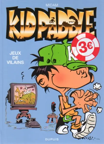 Couverture de l'album Kid Paddle Tome 1 Jeux de vilains