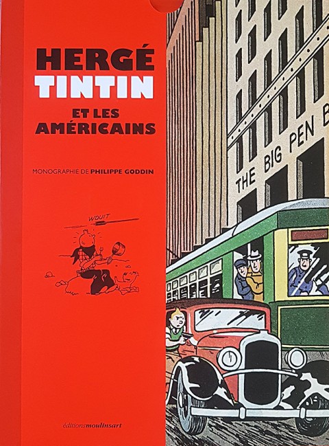 Couverture de l'album Hergé, Tintin et les Américains