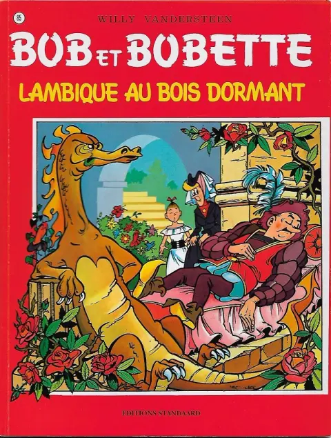 Couverture de l'album Bob et Bobette Tome 85 Lambique au bois dormant