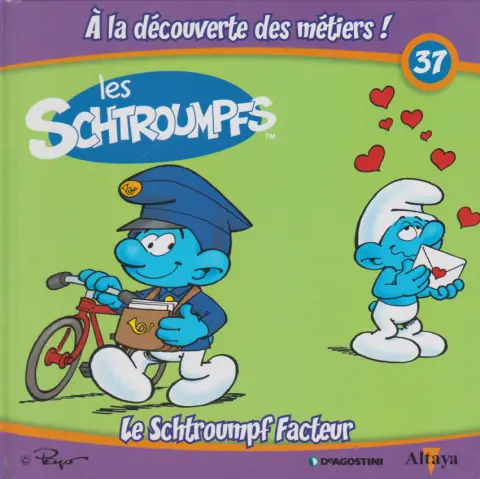 Les schtroumpfs - À la découverte des métiers ! 37 Le Schtroumpf Facteur