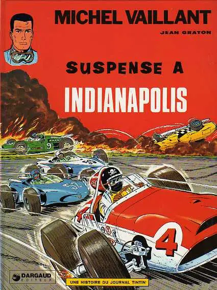 Couverture de l'album Michel Vaillant Tome 11 Suspense à Indianapolis