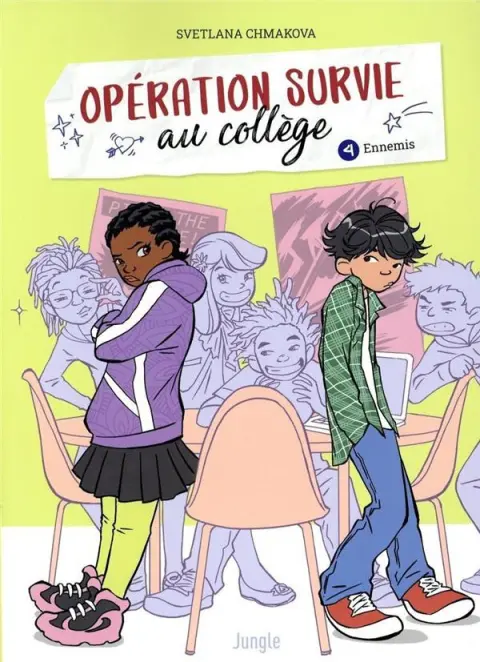 Opération survie au collège Tome 4 Ennemis