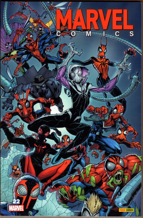 Couverture de l'album Marvel Comics Tome 22