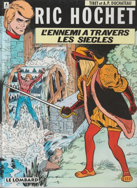 Couverture de l'album Ric Hochet Tome 26 L'ennemi à travers les siècles