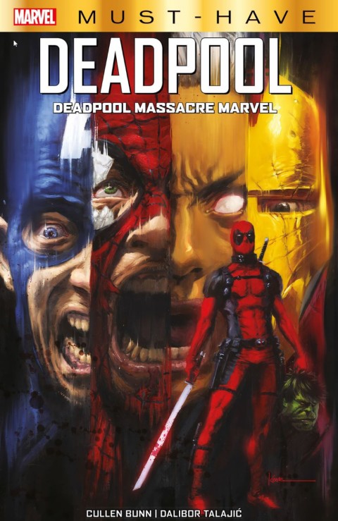 Couverture de l'album Deadpool Tome 2 Deadpool massacre Marvel