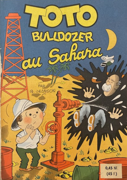 Toto Bulldozer 2 Toto Bulldozer au Sahara