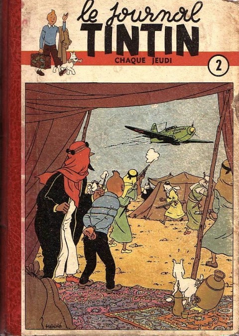 Tintin Tome 2 Tintin album du journal (n° 18 à 34)