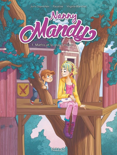 Couverture de l'album Nanny Mandy 1 Mathis et le grand trésor