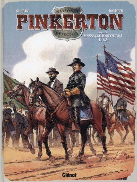Couverture de l'album Pinkerton Tome 3 Dossier massacre d'Antietam - 1862