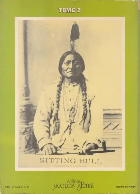Verso de l'album Sitting Bull Tome 2 Sitting Bull T2