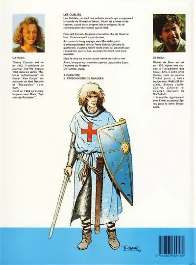 Verso de l'album Sylvain de Rochefort Tome 2 Les oubliés