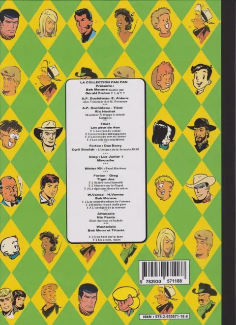 Verso de l'album Tiger Joe Tome 7 Panique dans la brousse