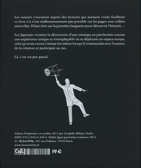 Verso de l'album Un cadeau