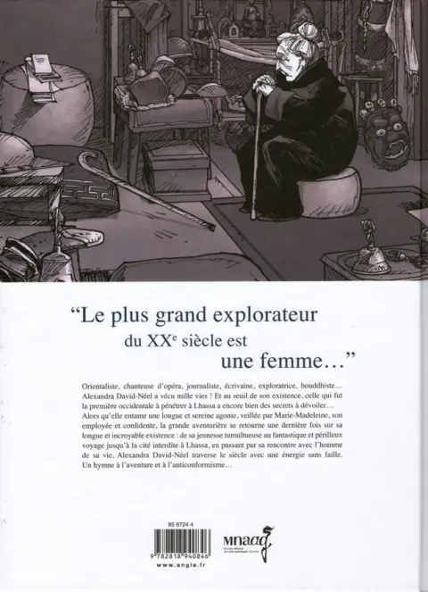 Verso de l'album Une vie avec Alexandra David-Néel Livre 2