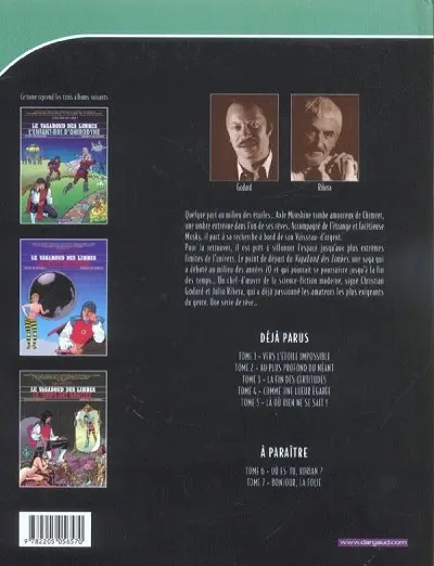 Verso de l'album Le Vagabond des Limbes Intégrale Tome 5 Là où rien ne se sait!