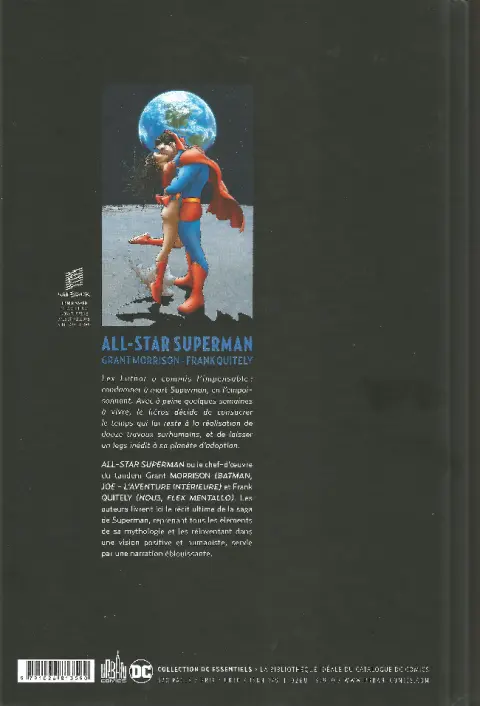 Verso de l'album All-Star Superman