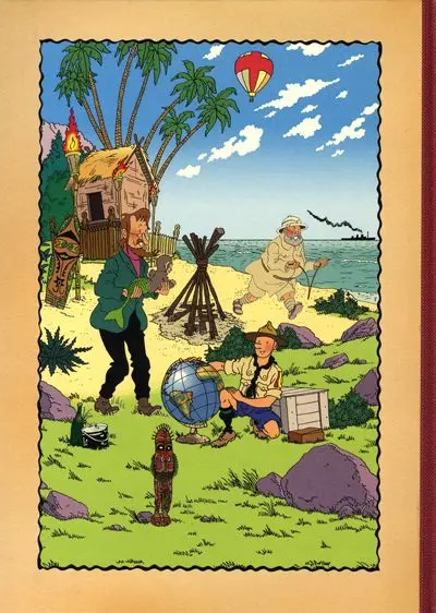 Verso de l'album Les aventures de Rotor, C.P. des Hameçons Tome 1 Le secret des Dukduk