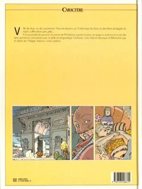 Verso de l'album Les eaux de Mortelune Tome 2 Le café du port