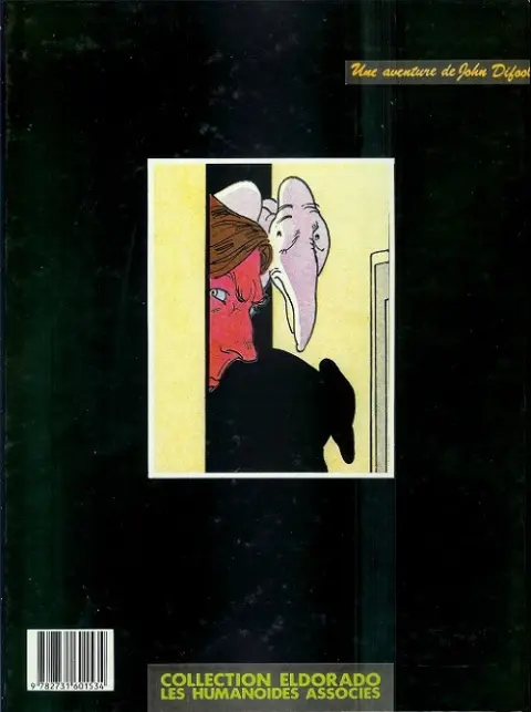 Verso de l'album L'Incal Tome 2 L'Incal Lumière