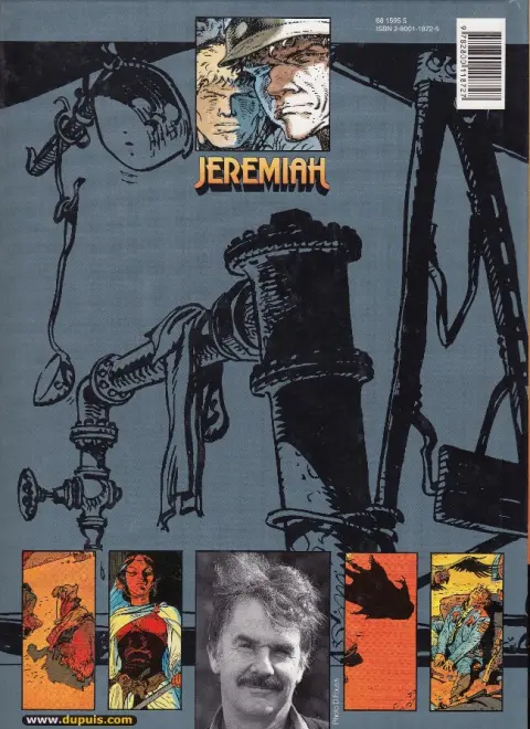Verso de l'album Jeremiah Tome 2 Du sable plein les dents