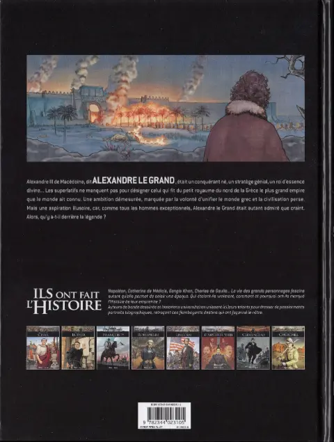 Verso de l'album Ils ont fait l'Histoire Tome 27 Alexandre le Grand