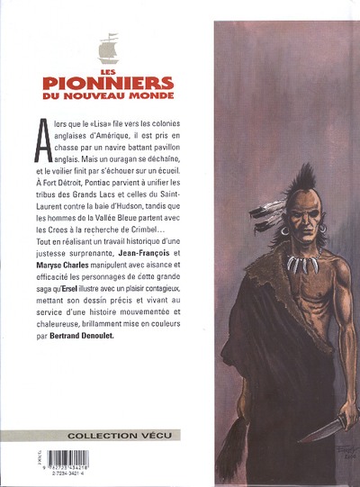 Verso de l'album Les Pionniers du Nouveau Monde Tome 13 Les chemins croches