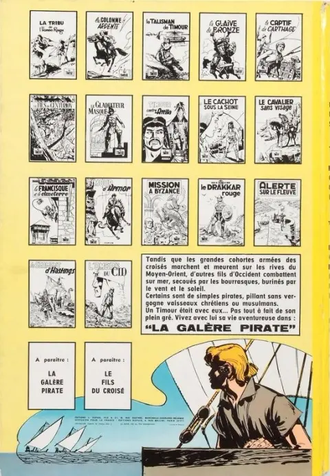 Verso de l'album Les Timour Tome 17 L'ombre du Cid