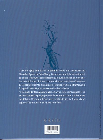 Verso de l'album Les Tours de Bois-Maury Itinéraires de Bois-Maury