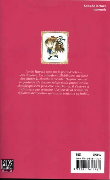 Verso de l'album Lady and Butler 13