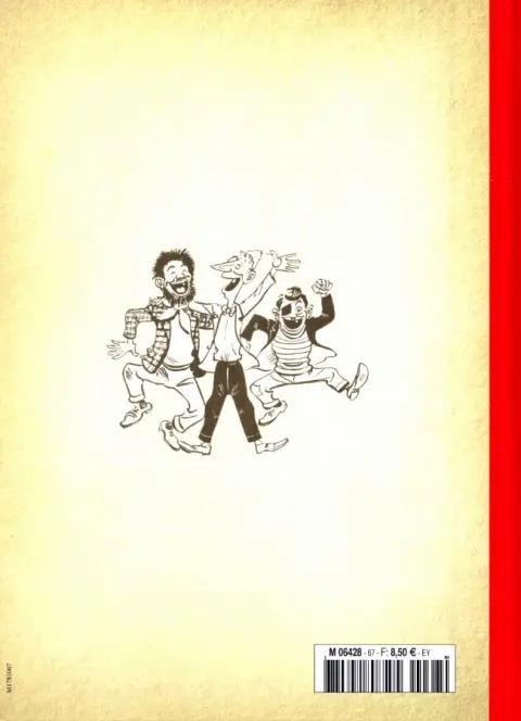 Verso de l'album Les Pieds Nickelés - La collection Tome 68 Les Pieds Nickelés justiciers