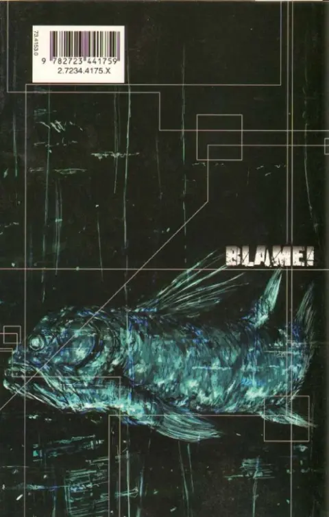 Verso de l'album Blame ! Tome 8