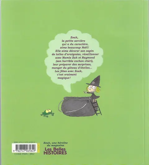 Verso de l'album Zouk Tome 14 Un Noël ensorcelé