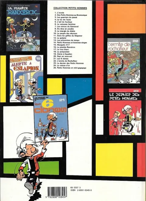 Verso de l'album Les Petits hommes Tome 1 L'exode