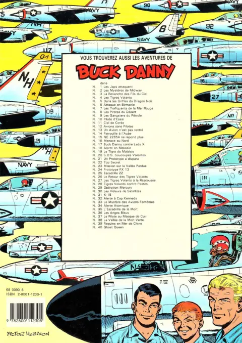Verso de l'album Buck Danny Tome 34 Alerte atomique