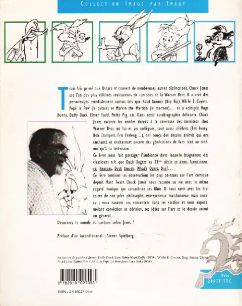 Verso de l'album Chuck Jones