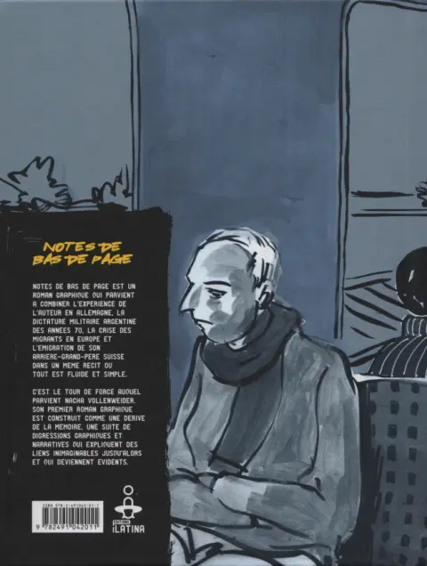 Verso de l'album Notes de bas de page