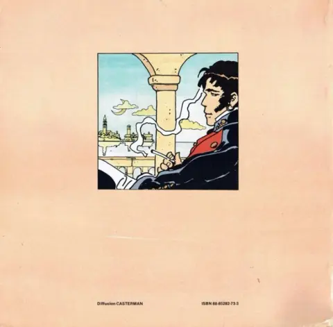 Verso de l'album Corto Maltese