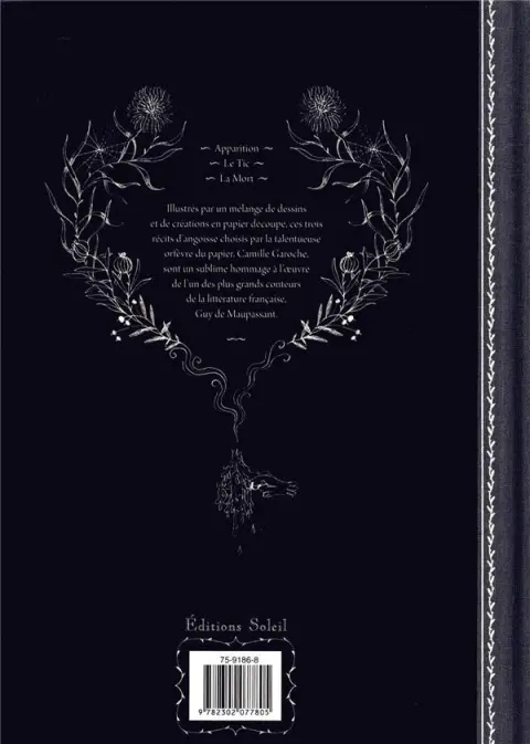 Verso de l'album Trois contes de fantômes