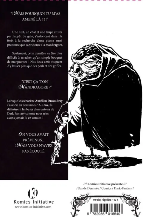 Verso de l'album Namta N° 1 Une veine de pendu
