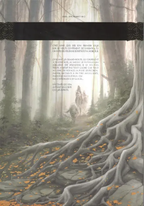 Verso de l'album Les Chroniques d'Arcea Tome 4 La Coupe