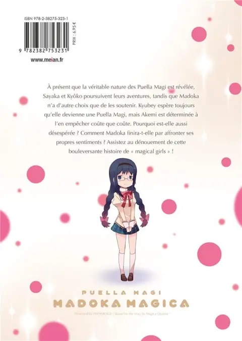 Verso de l'album Puella Magi Madoka Magica 3