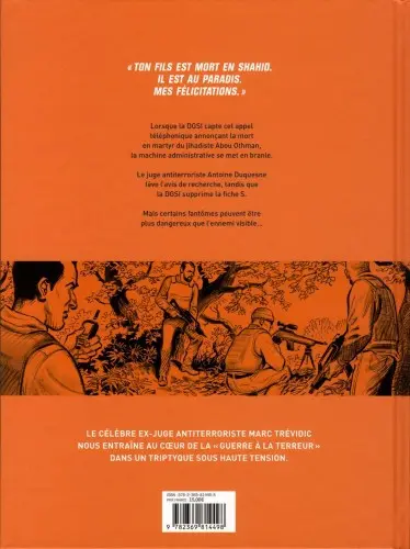 Verso de l'album Compte à rebours Tome 1 Es-Shahid