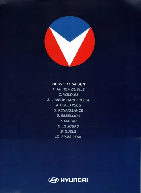 Verso de l'album Michel Vaillant Tome 9 Duels