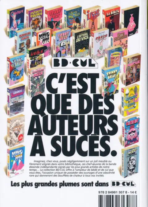 Verso de l'album Baby fesse