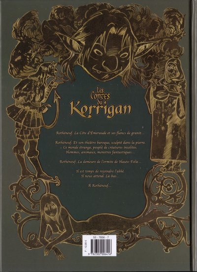 Verso de l'album Les contes du Korrigan Livre dixième L'ermite de Haute Folie