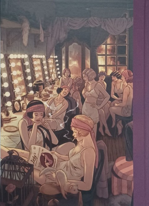 Verso de l'album Broadway - Une rue en Amérique Intégrale