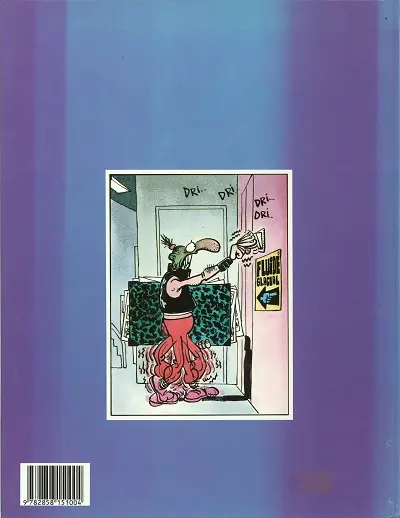 Verso de l'album Édika Tome 9 Knock Out !